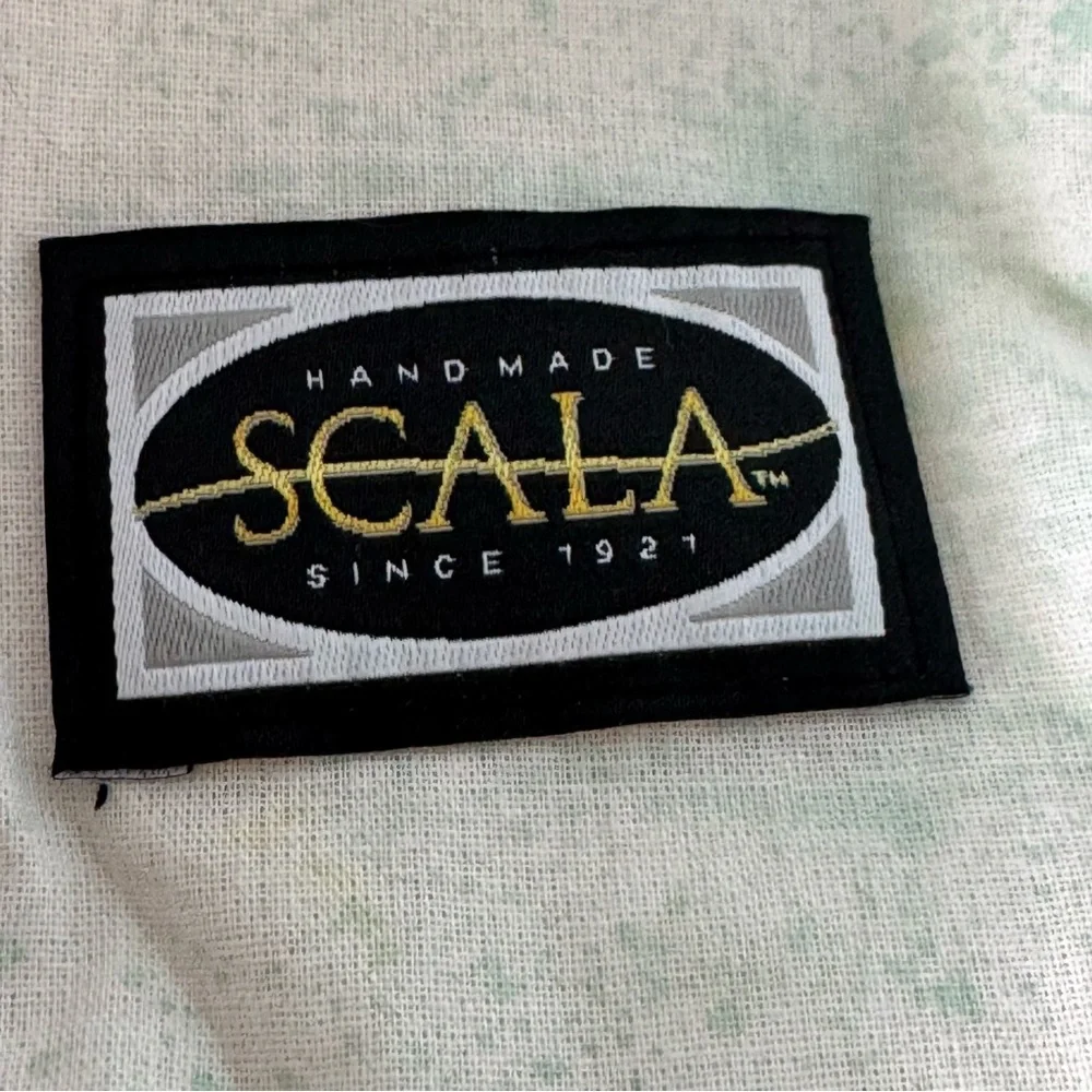 Scala Pastel Pink Aqua Yellow Hawaiian Canvas Pineapple Bucket Hat